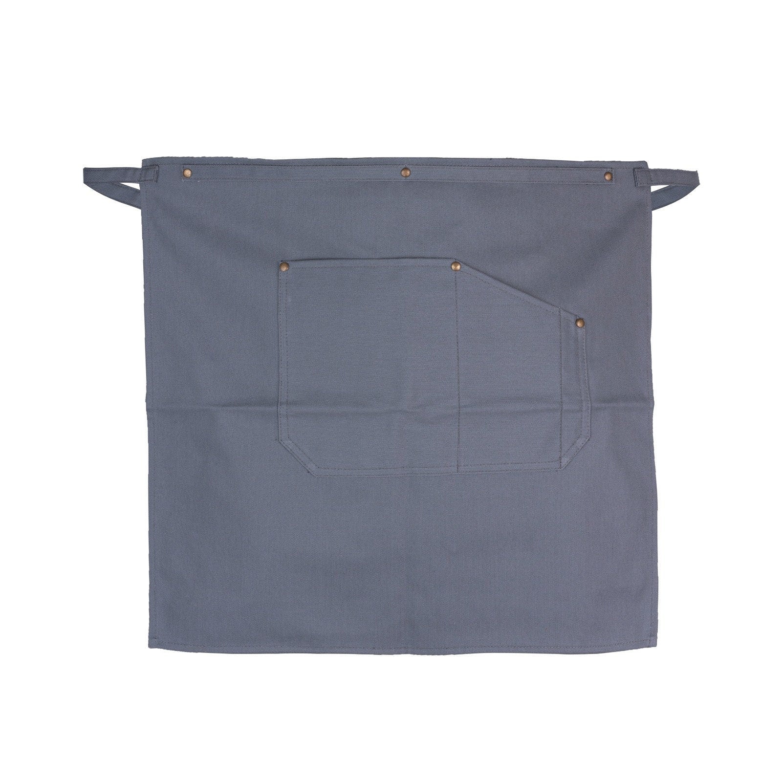 Handmade Canvas Half Apron: Chef, BBQ, Woodworking with Pockets