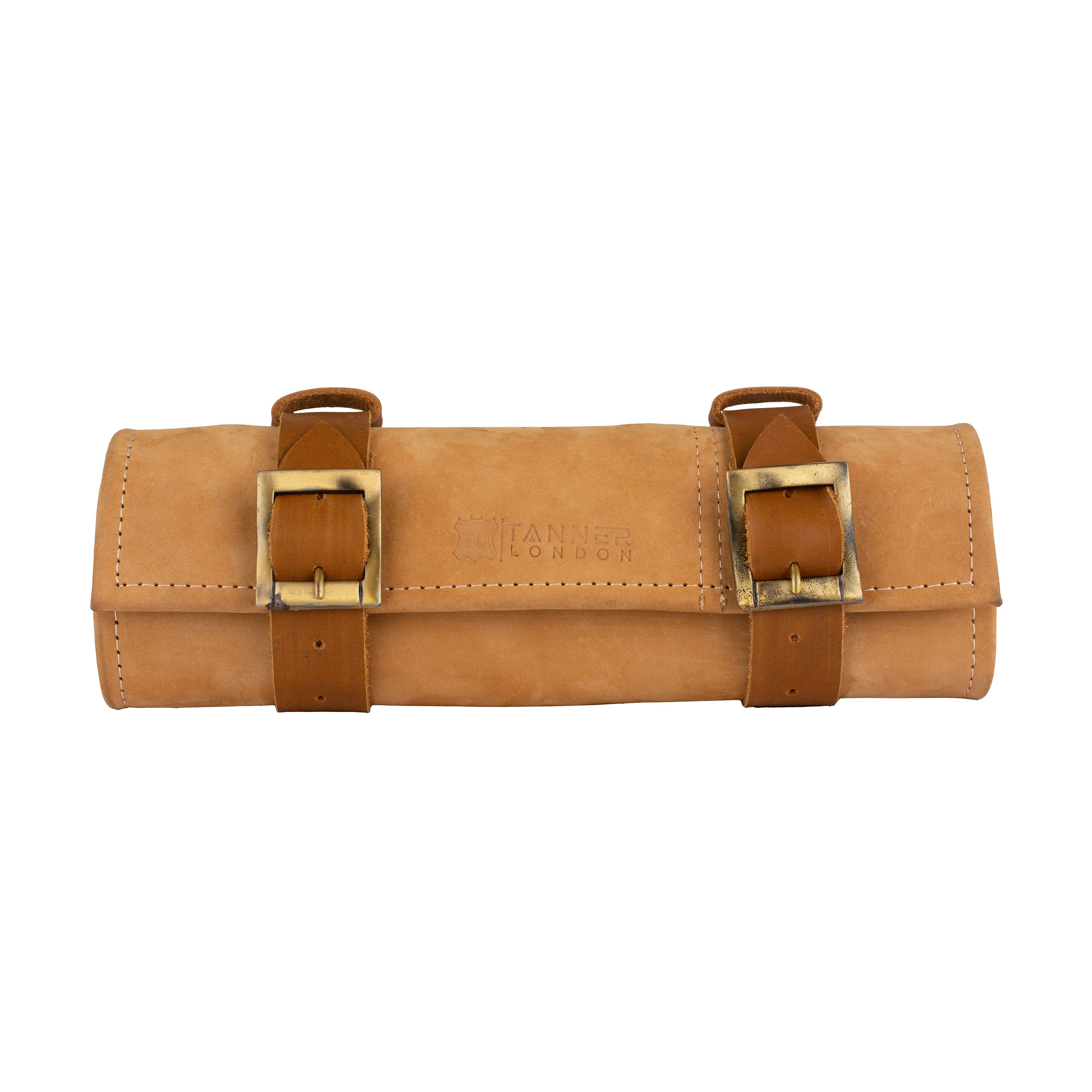 Handmade Full Grain Leather Chef Knife Roll: Tanner London