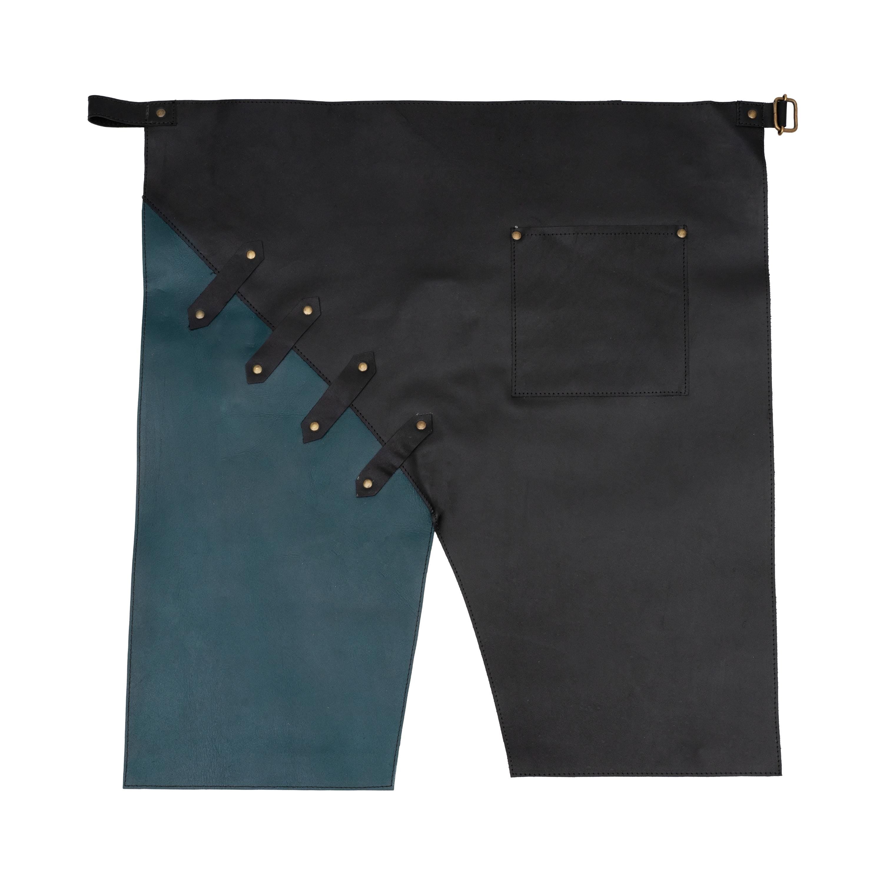 Handmade Leather Mini Apron – Unisex Workwear with Tool Pocket