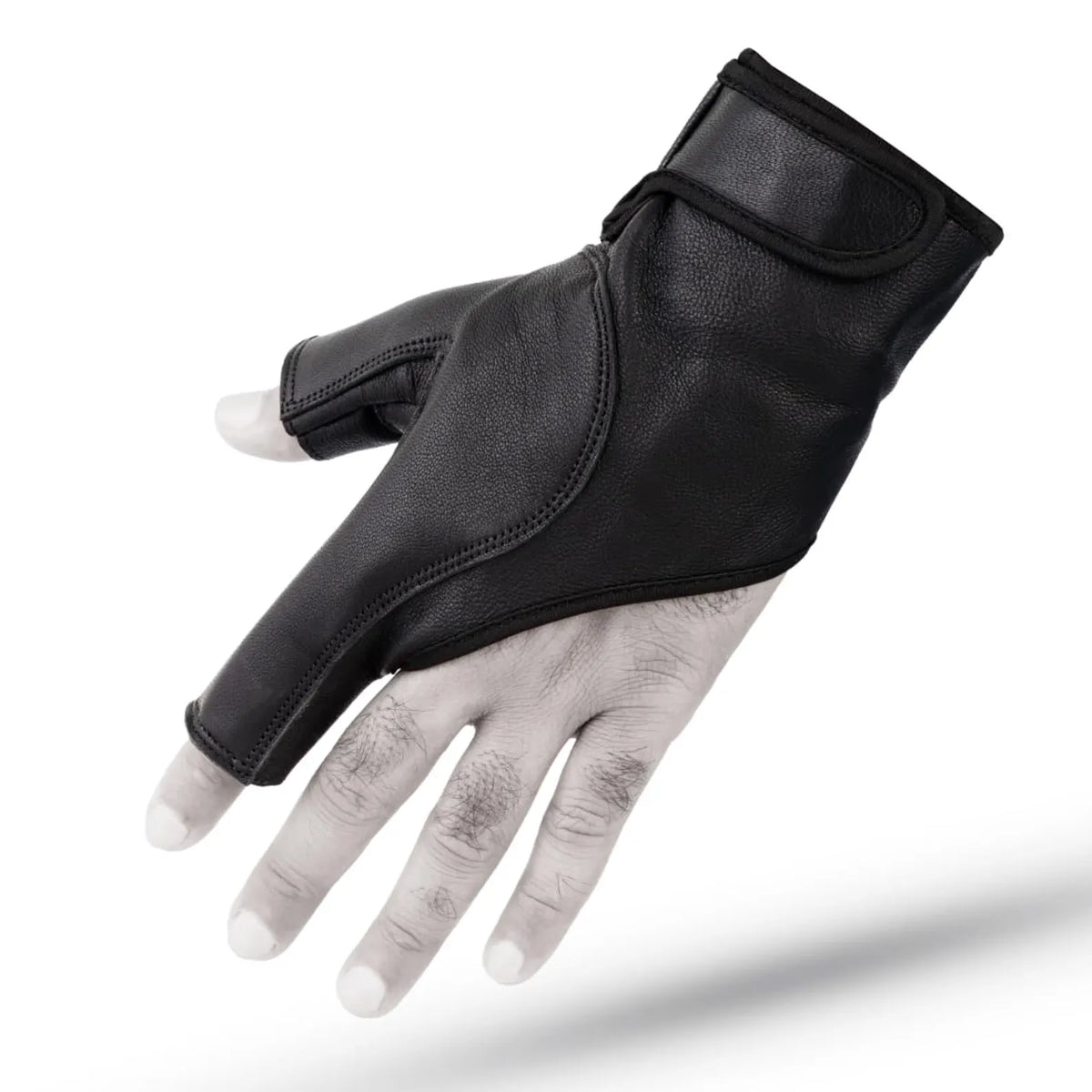 Genuine Leather Archery Gloves, Finger Guard Shooting Glove, Bow Hunting Protection
